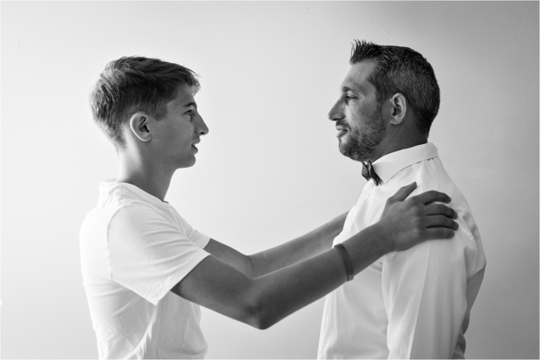 Complicité en noir et blanc